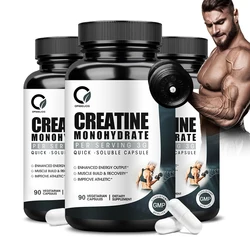 Creatine Monohydrate for Muscle Endurance, Improve Athletic Performance, Muscle Build, Non-GMO, Gluten-Free