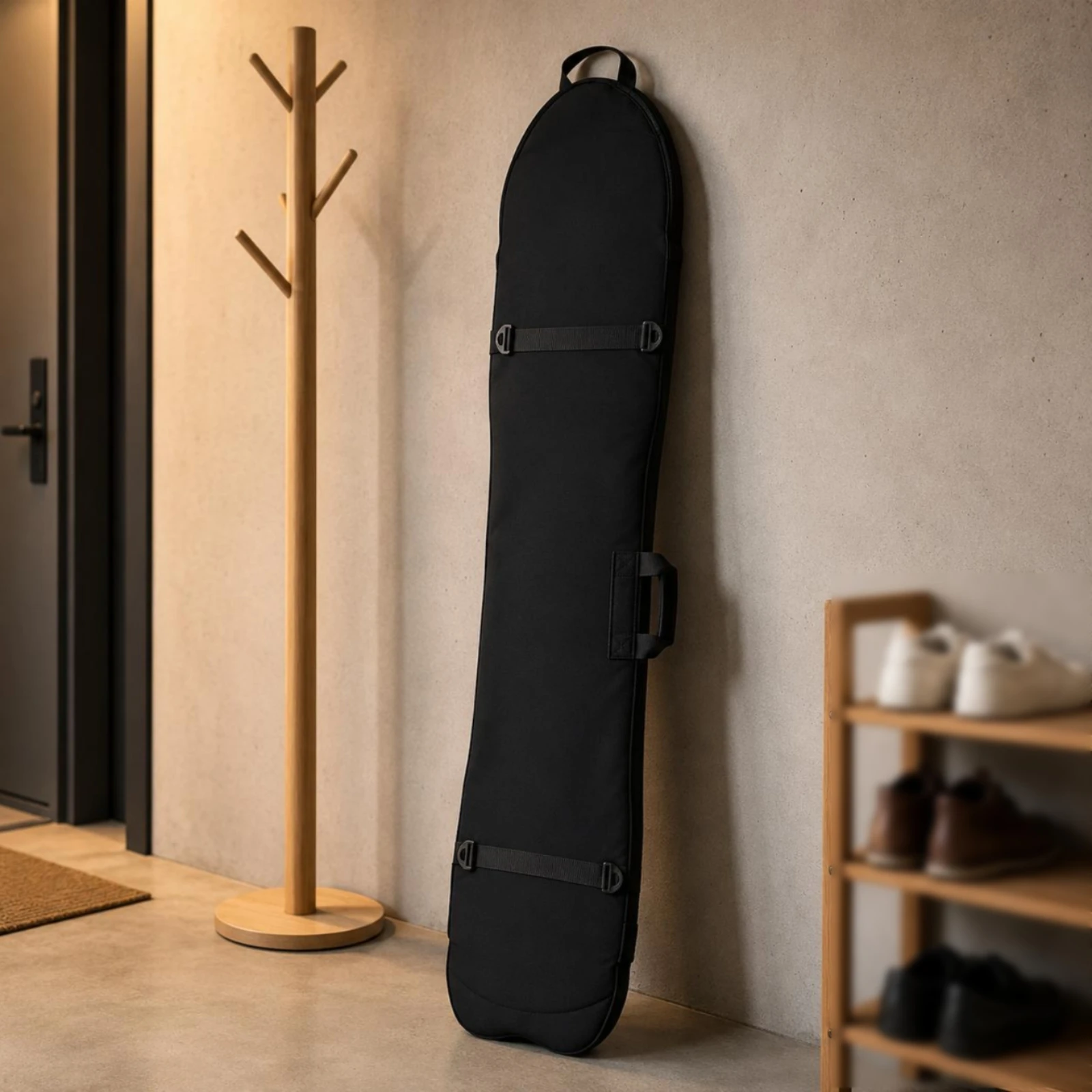 single-shoulder-snowboard-bag-reinforced-straps-padded-snowboard-bag-winter-sports-carrier-black-soft-fabric