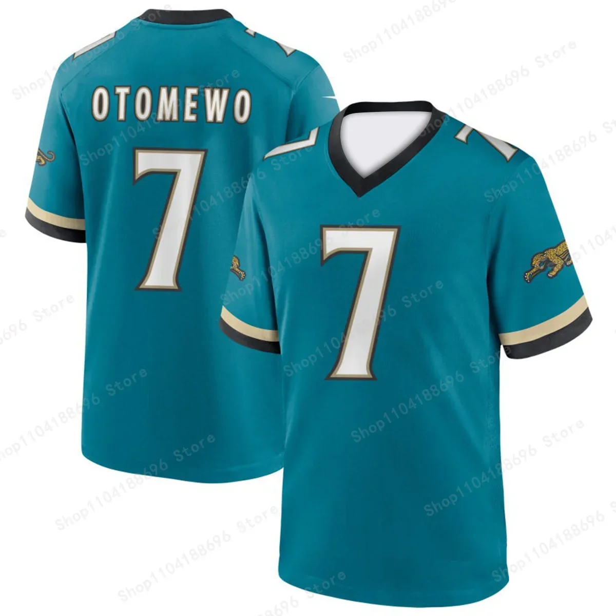 2024 New The Latest Jersey 3d Printed Pattern Jacksonville Jaguars Popular Jersey Outdoor Recreational Sportswear Top