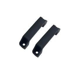 2PCS Cabinet Pulls Handles Furniture Handles Drawer Knob Black Plastic Industrial Cabinet Handles Wardrobe Knobs Hardware