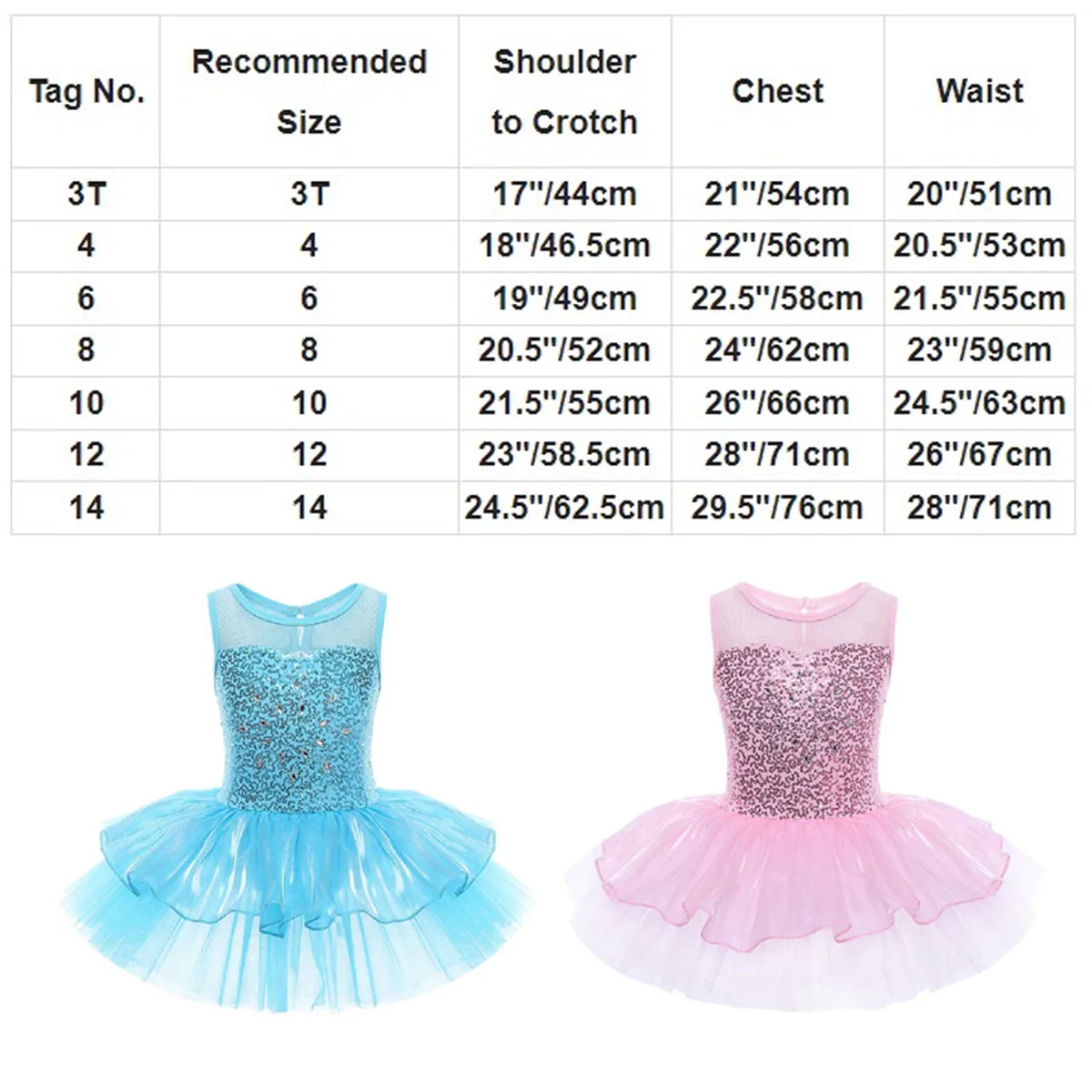 Ballet Dress Kids Cotton Ballet Tutu Dress Leotard Girl Mesh Splice U-shaped Back Gymnastics Dancewear Ballerina Party Costumes