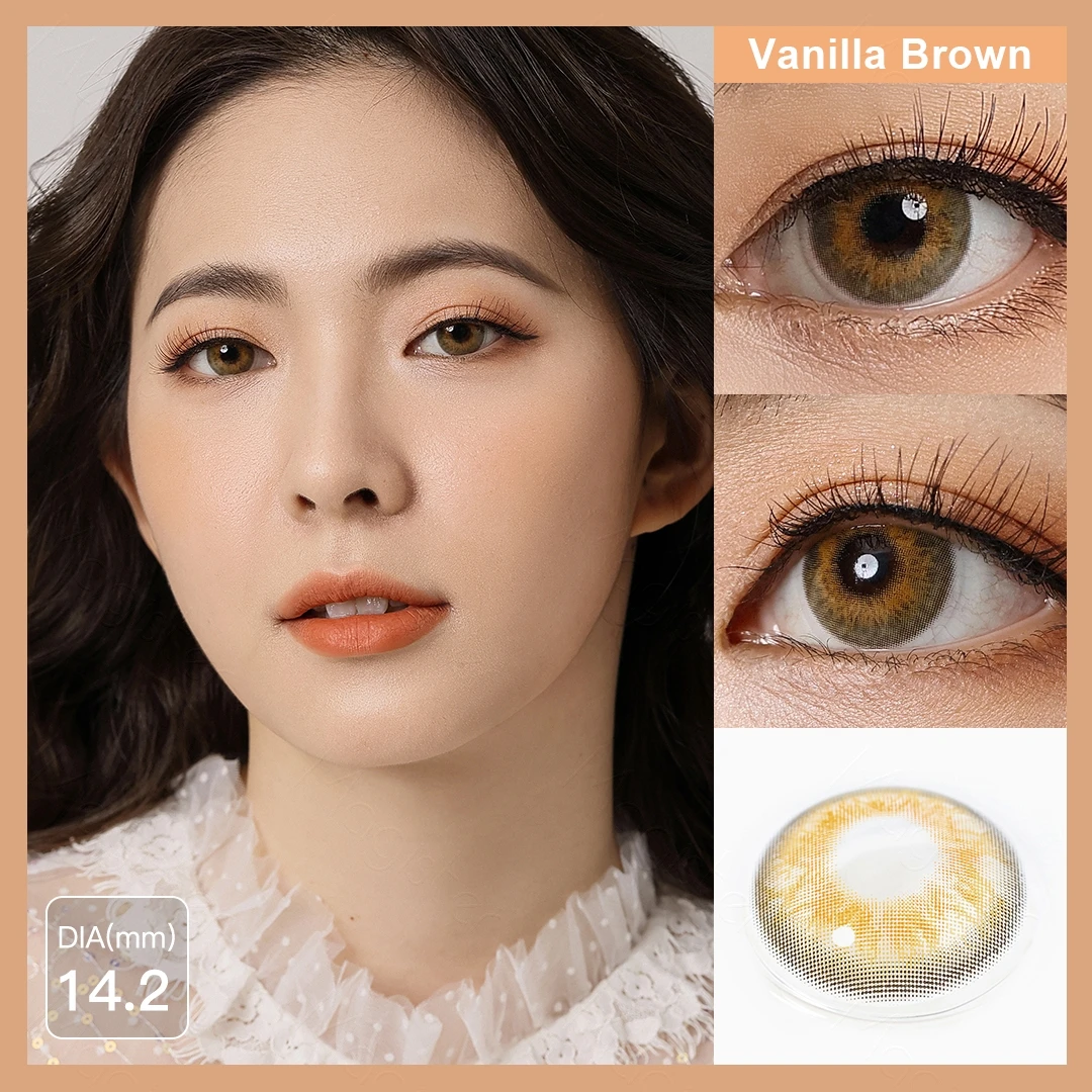 Magister Color Contact Lenses Iris Lenses Beauty Pupils 1 Pair Yearly Contact Lenses For Eyes Makeup Colored Eye Lenses