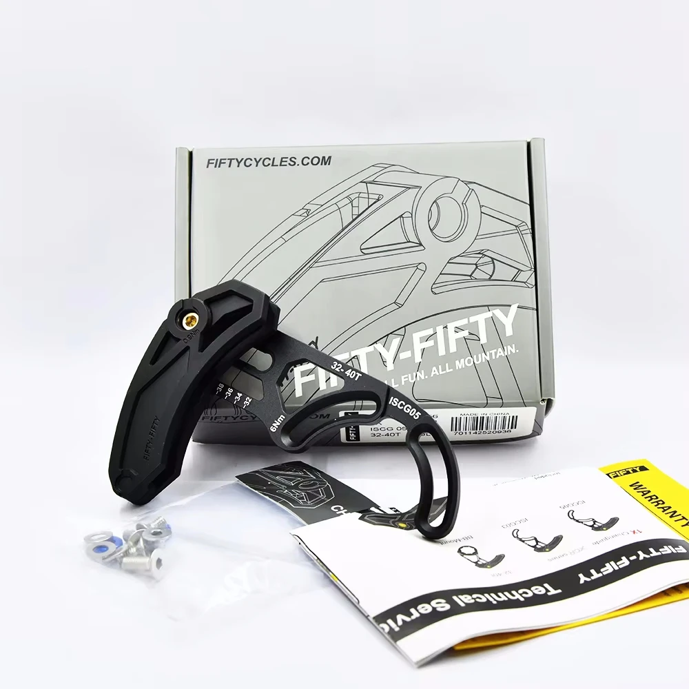 خمسون-خمسون سلسلة دراجات جبلية دليل 1X نظام ISCG03/05 BB-Mount عالية المباشر جبل ل 32-40T 30-40T(DM) دليل سلسلة الدراجة