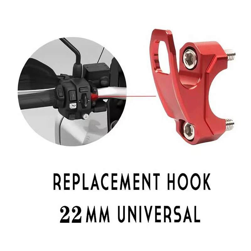 Scooter Brake Master Cylinder Holder Clamp Bracket Bag Hook Helmet Hanger For SYM ADX 125 CROX 50 150 Jet X 14 125 X 150 180 200 - view 3
