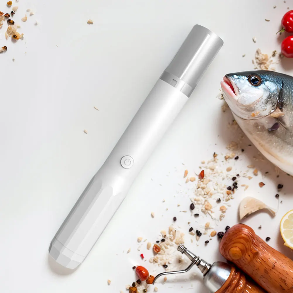 1500mAh مقياس السمك المسوي أدوات المأكولات البحرية المحمولة الكهربائية قشارة السمك مقياس السمك المسوي منظف الأسماك مكشطة أدوات المطبخ