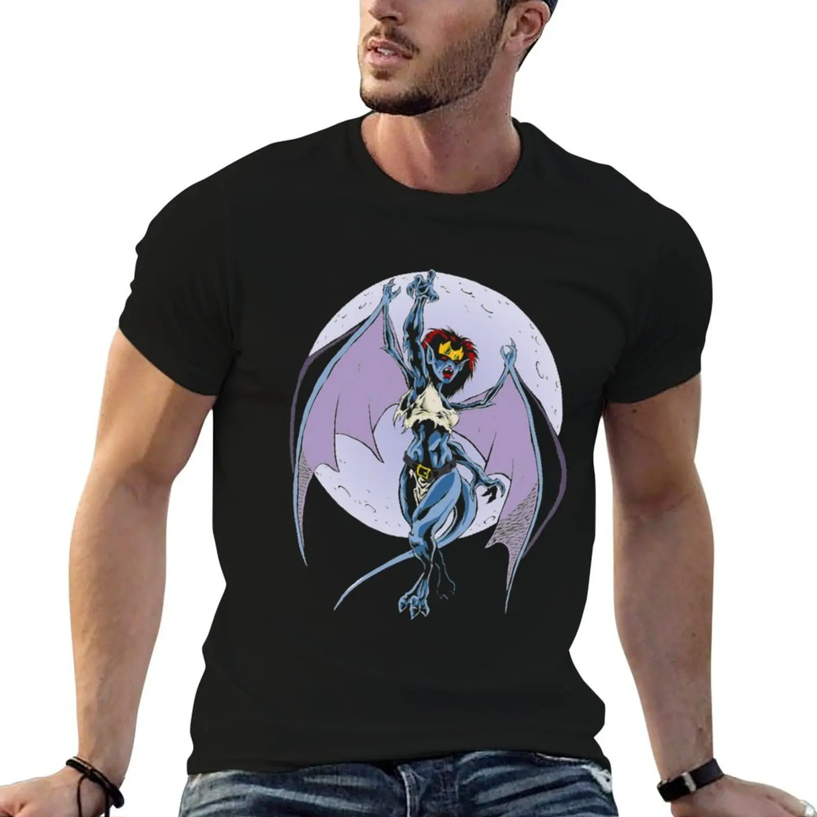 Gargoyles T-Shirt man graphic t shirt printed t shirts for man t shirts for man pack cotton T-shirt
