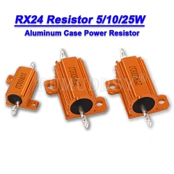 1個5ワット10ワット25ワットアルミ電源金属ケース巻線型抵抗0.01〜30 18k 1 2 3 5 6 8 10 20 100 150 1 18k 10 18kオームhjxrhgal RX24