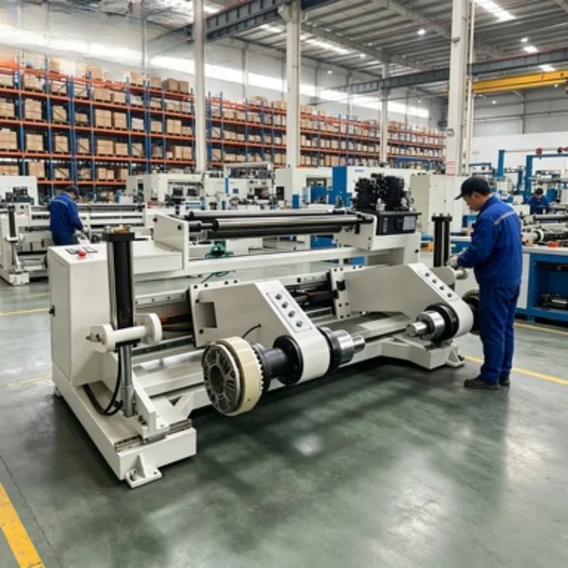 Easy Operation Slitter Rewinder Slitting Machine for Paper Film Self Adhesive Label Sticker Rewinding Equipment  