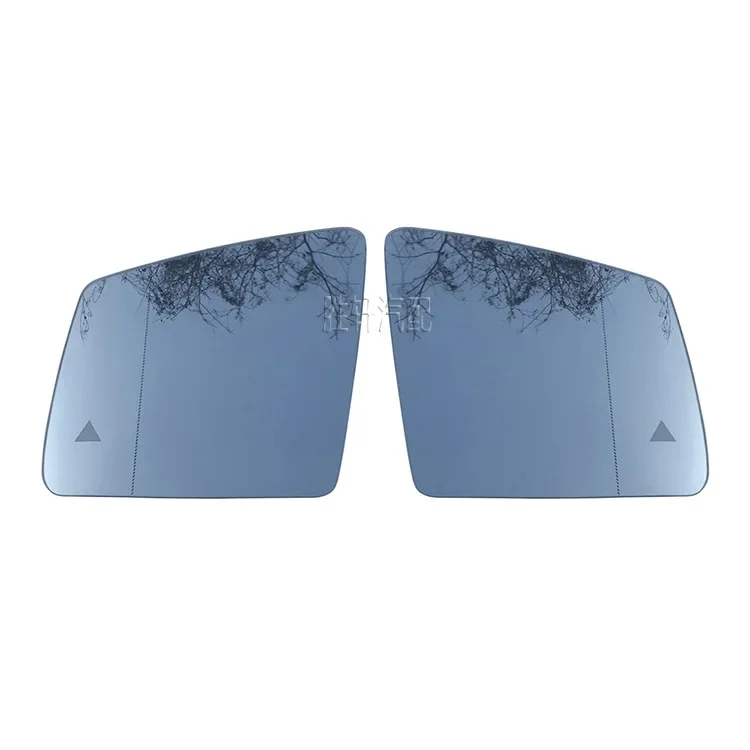 For Mercedes W164 GL W166 M R GLE GLS blind spot assist lenses, reverse rearview mirror glass