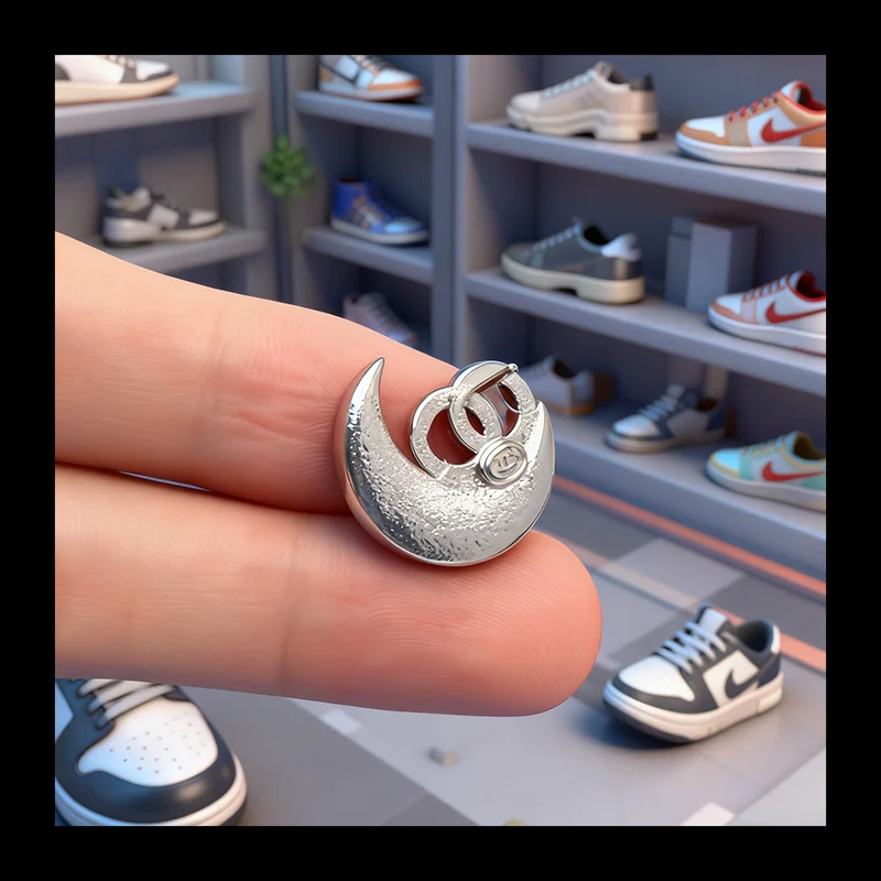 

3121 Xiaoxiangfeng 25 К лунная смола с полным бриллиантом, мини-моделирование луны, жемчуг, высококачественные серьги-гвоздики с круглыми бриллиантами и луной