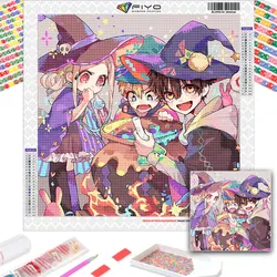 Diamond Painting Anime Toilet-Bound Hanako Kun Picture of Rhinestones Full Diamond Art Mosaic Embroidery diamant Home Decor