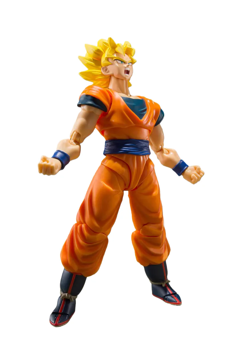 

Коллекционная фигурка BANDAI Spot Dragon Ball SHF Son Goku Super Saiyan Full Power Reprint для украшения модели любителей аниме