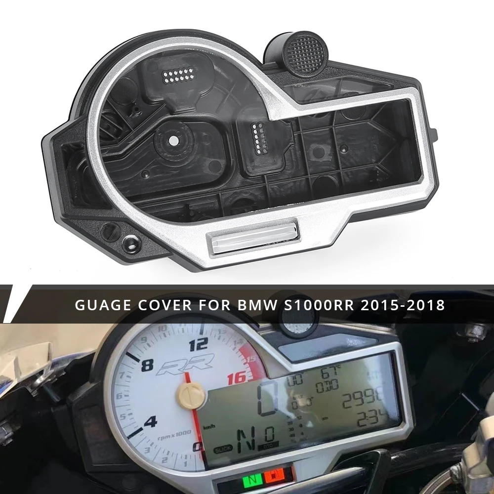 

For BMW S1000RR S1000R S1000XR 2015 2016 2017 2018 Speedometer Odometer Instrument Housing Case Tachometer Gauge Cover