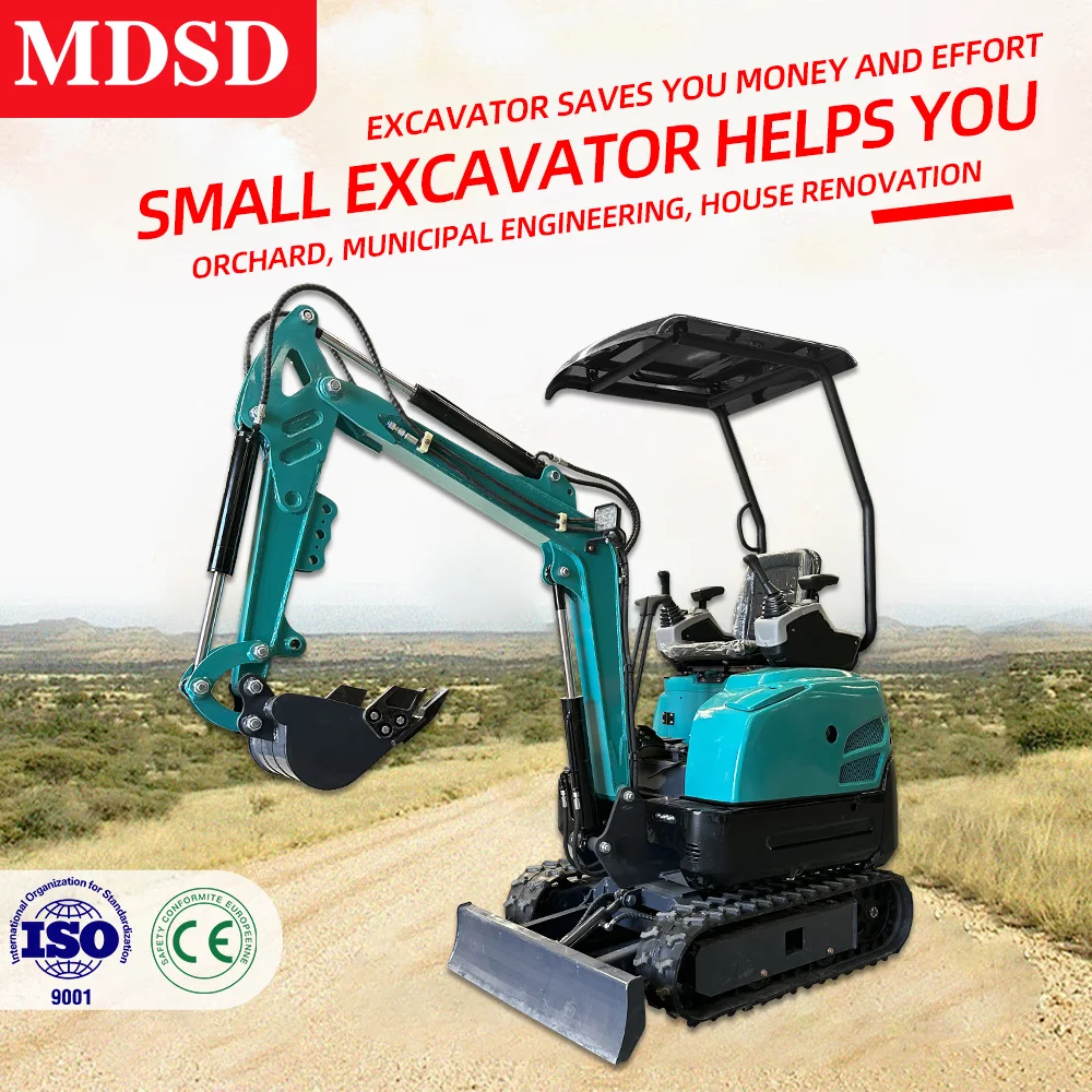 L'ultima miniescavatore Epa Euro 5 da 0,8-3 tonnellate può essere personalizzata utilizzando una varietà di accessori per miniescavatori cingolati