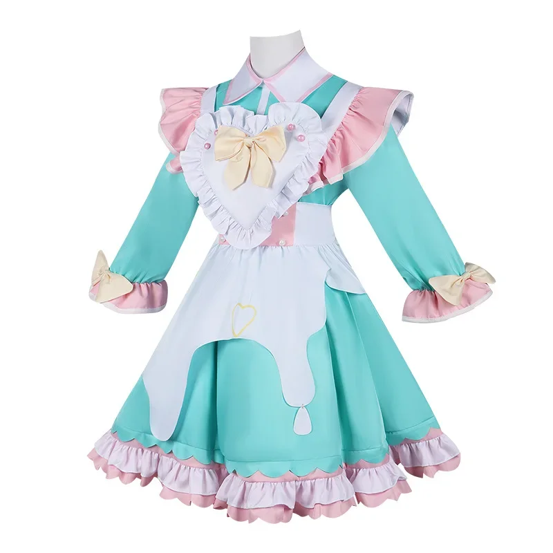 Game Needy Girl Overdose KAnge Tangtang Cosplay Costume Lolita Dress Anime Maid Outfit Woman Party Carnival Halloween Costume