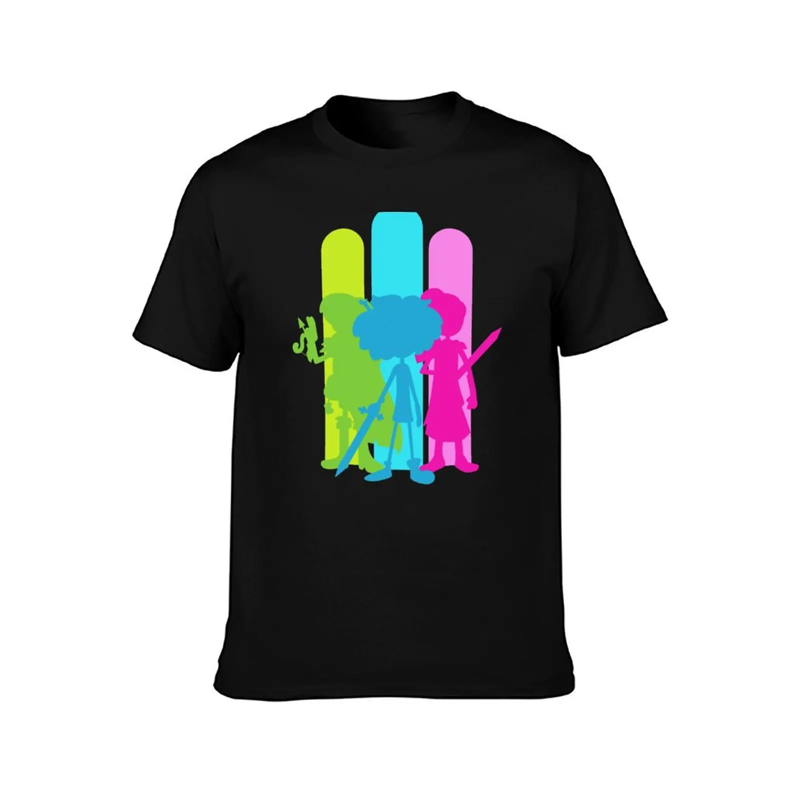 Calamity Trio T-Shirt Plus Size Summer Short Sleeve T-Shirt
