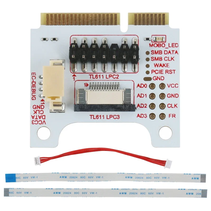 TL631 Pro Multifunction Desktop Laptop LPC-DEBUG Post Card PCI PCI-E Mini PCI-E Motherboard Diagnostic Analyzer Tester