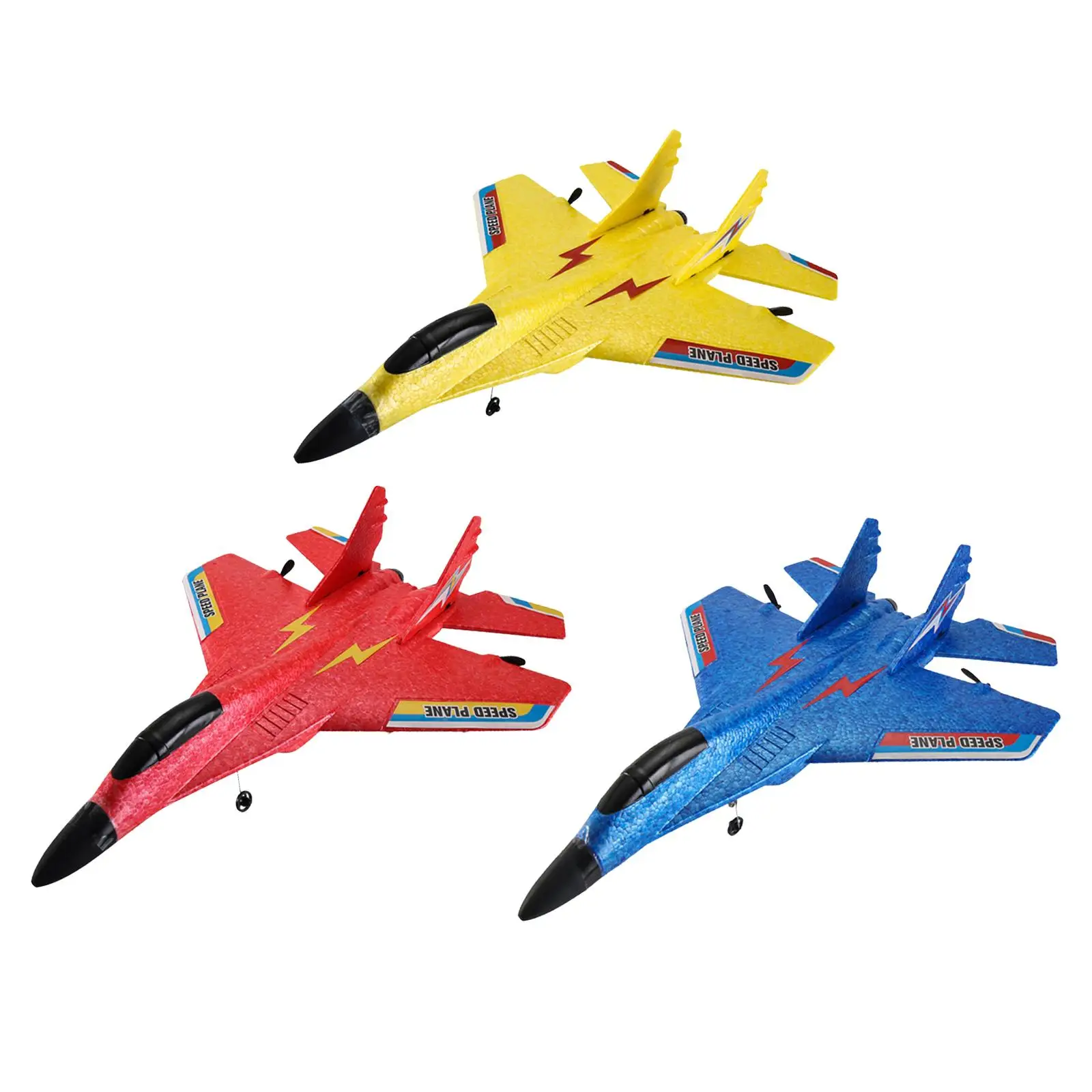 2.4G 2 Channel RC Airplane EPP Foam Remote Control Plane Mig 530 Airplane RC Fixed Wing Airplane for Adults Boys Girls Beginners