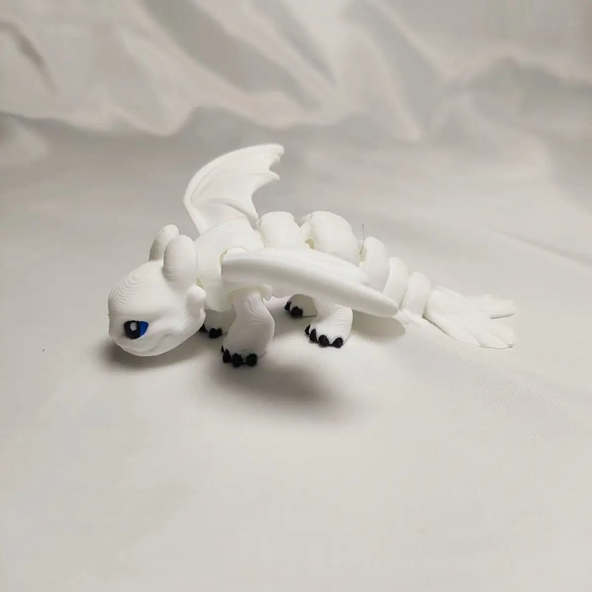 バンダイアニメヒックとドラゴンアクションフィギュア 3D プリント幼児トゥドールズナイトフューリージョイントモバイルモデル子供のおもちゃギフト