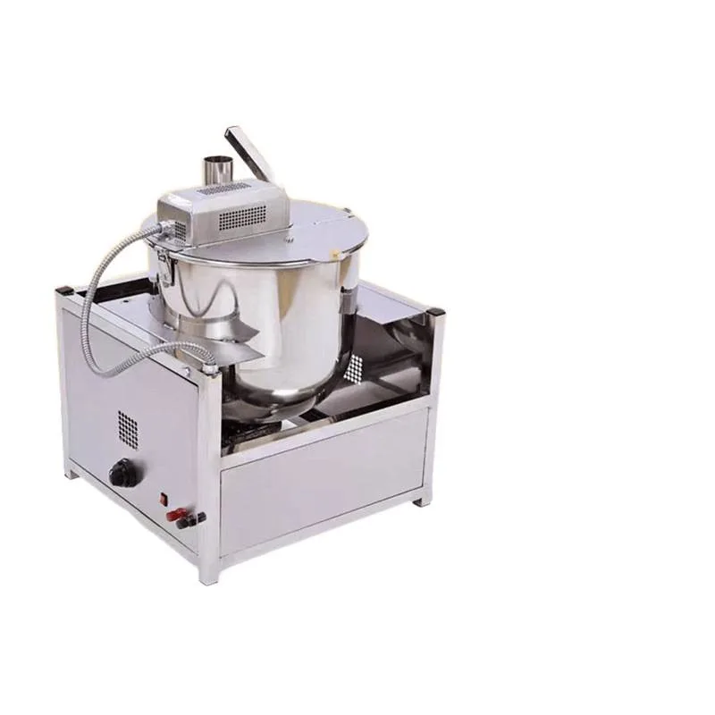Cream fruit popcorn machine automatic gas spherical butterfly popcorn pot stall truck equipment commercial