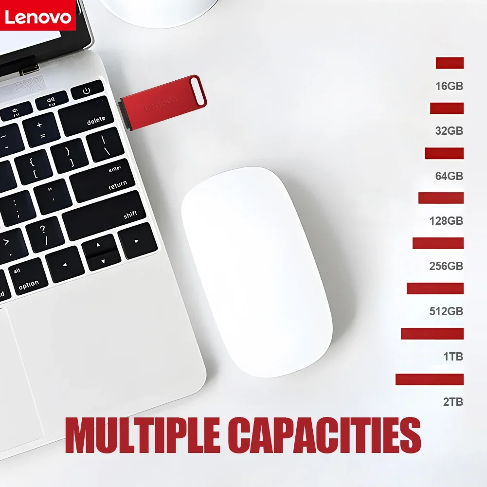 الأصلي لينوفو القلم محرك 16 تيرا بايت USB 3.0 فلاش محرك معدني 1 تيرا بايت سعة كبيرة عالية السرعة نقل تخزين تخزين مقاوم للماء
