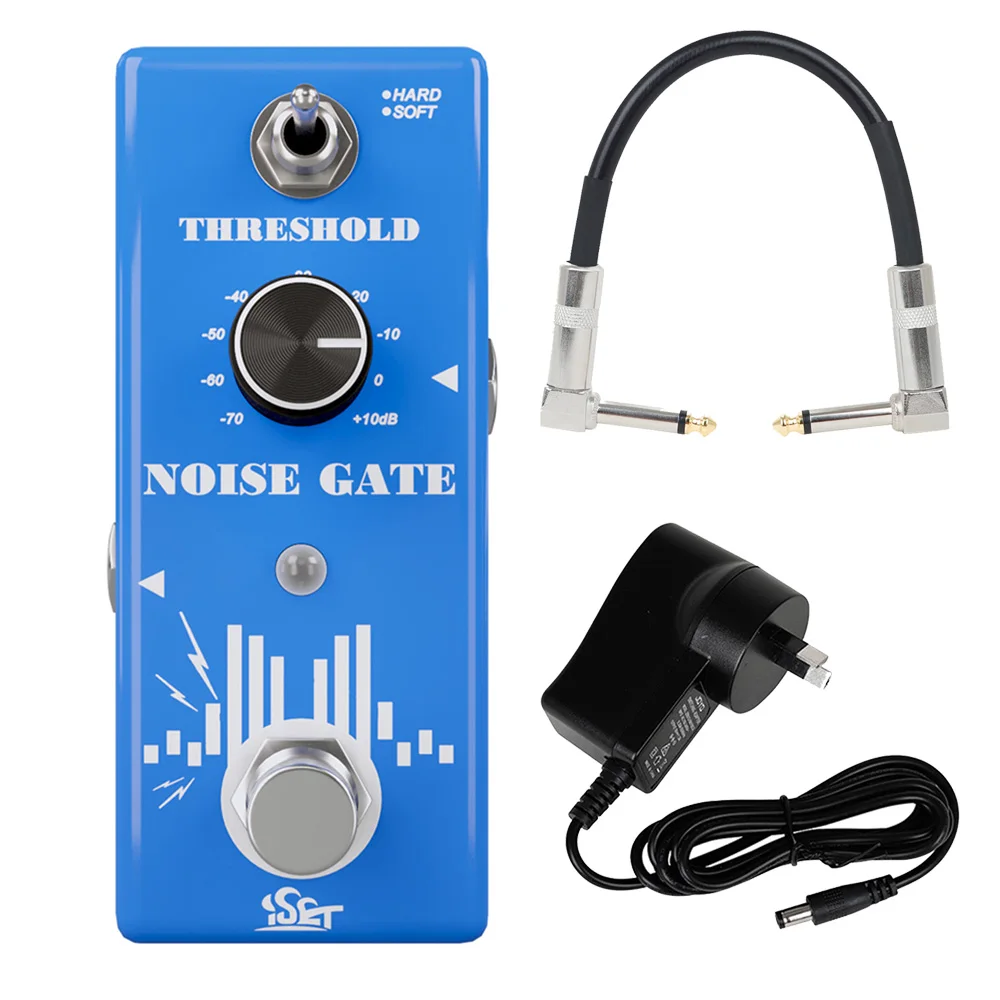 

ISET PD-1 Noise Gate Guitar Effect Pedal Noise Suppressor Noise Killer True Bypass Electric Guitar Pedal Guitar Accessories