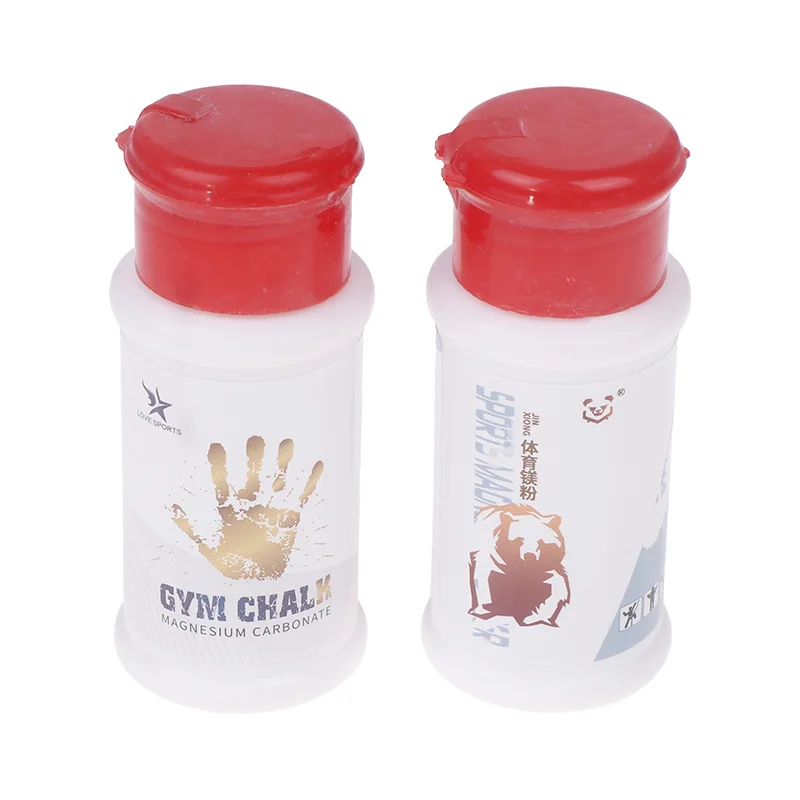 

60ML Workout Chalk For Hands Sweat Absorbing Anti-Slip Grip Sports Magnesium Powder Portable Fitness Lifting Climbing Supplies