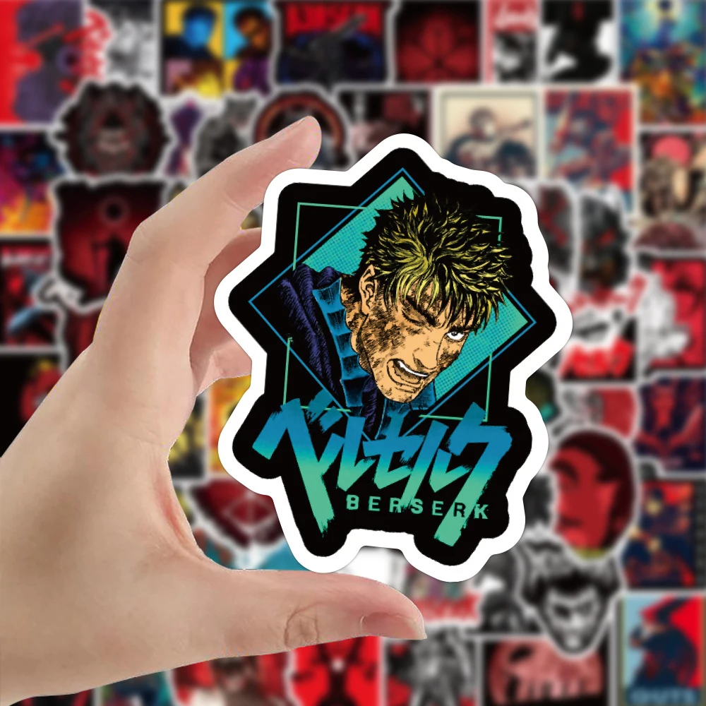 10/30/50/100PCS Classic Anime Berserk Stickers Graffiti Decals Kids Toy Gift DIY Laptop Suitcase Motorcycle Skateboard Sticker