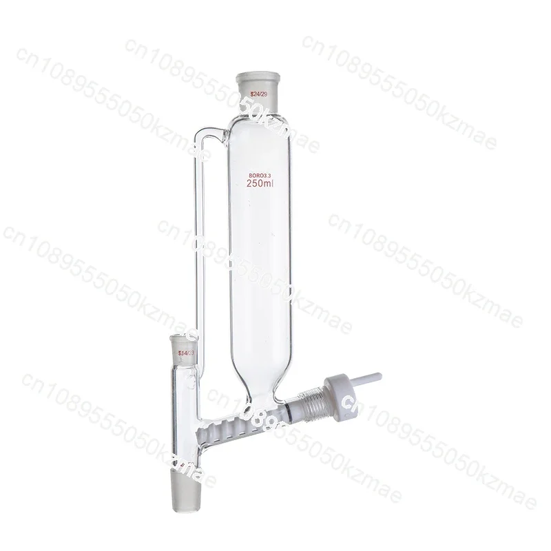 FOR Laboratory Funnel Powder Solid Addition Funnel 100ml/250ml/500ML 24 Standard Port Glassware