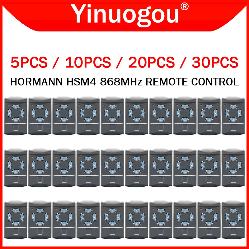 

​HORMANN HSM4 868 Garage Door Remote Control 868MHz For HORMANN HSM2 HSE4 HSE2 HS4 HS2 HS1 HSZ2 HSZ1 HSP4 HSP4-C HSD2-A HSD2-C