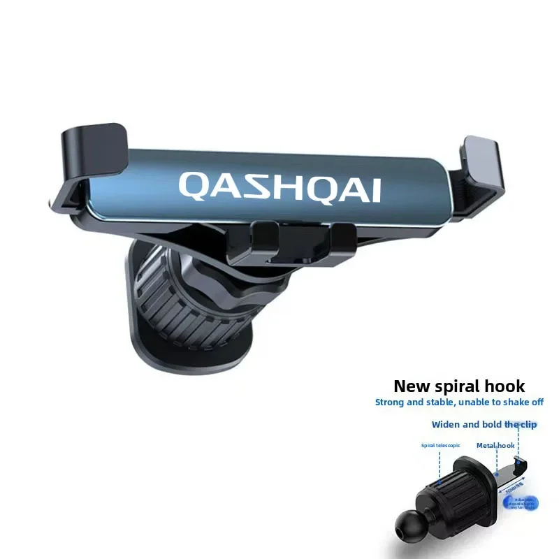 Gravity Type Car Phone Holder Air Outlet Bracket Navigation Stand For NISSAN QASHQAI j10 j11 2011 JUCK MICRA KICKS LEAF