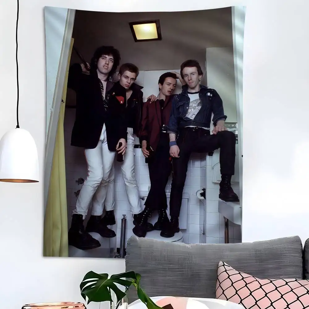 غطاء الفرقة الصدام الكرتون نسيج الفن الخيال العلمي غرفة ديكور المنزل الجدار الشنق ديكور المنزل