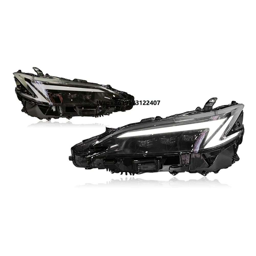 For ES200 2018-2024 Car Headlights Assembly Upgrade LED New 25 Styling Matrix Three Projector Lens Tools Accessories