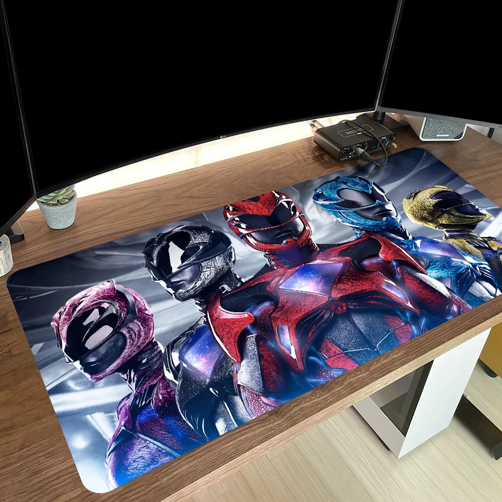 1pc Power Rangers Non-slip Mouse Pad Suitable For Office Computers Laptops E-sports Game Desk Mats XXL Keyboard