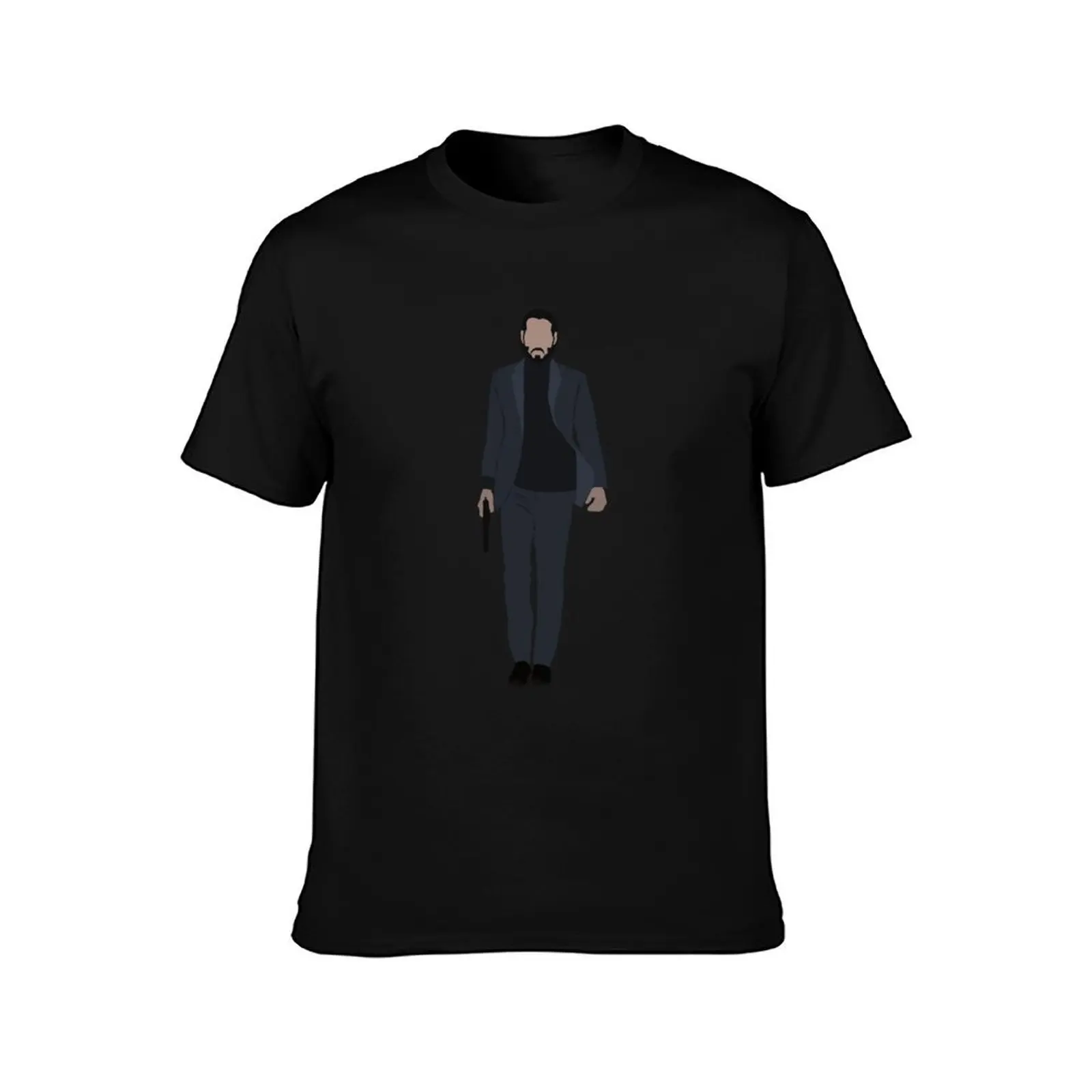 The boogeyman Stick T-Shirt Summer Casual Cotton Tee Oversized Streetwear Tops Vintage Graphic Print Loose Fit Short Sleeve