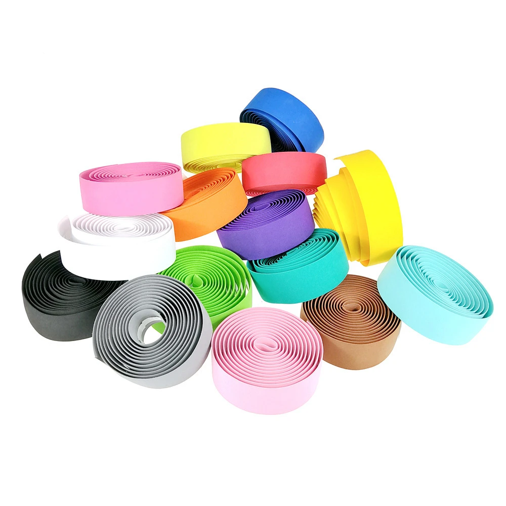 

G766 Велосипедная лента для ручек, материал EVA, плоское зерно, обмотка дорожного автомобиля с нескользящим удобным велосипедным ремнем, разноцветный