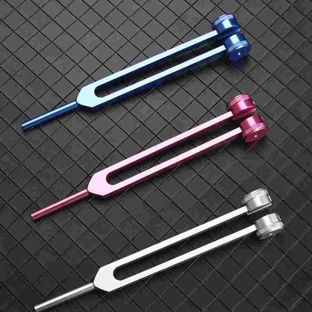 Ear Tuning Fork Pure Sound Ear-cleaning Medical Examination Tool Aluminum Alloy Wood Testing