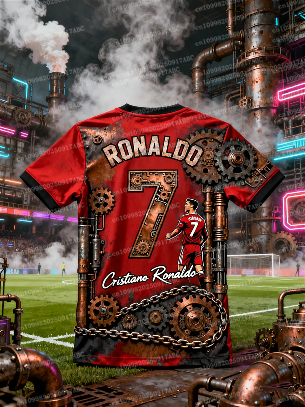 جديد الصيف الرجال كرة القدم جيرسي المطبوعة رونالدو جيرسي بنين بنات تدريب طفل الرياضة تنفس المرأة قمصان قصيرة الأكمام تي شيرت
