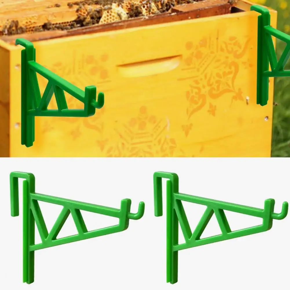 2Pcs Beehive Frame Holder Beehive Frame Bracket Supports Multi Bee Frames Hive Frame Perch Easy Inspection Harvest