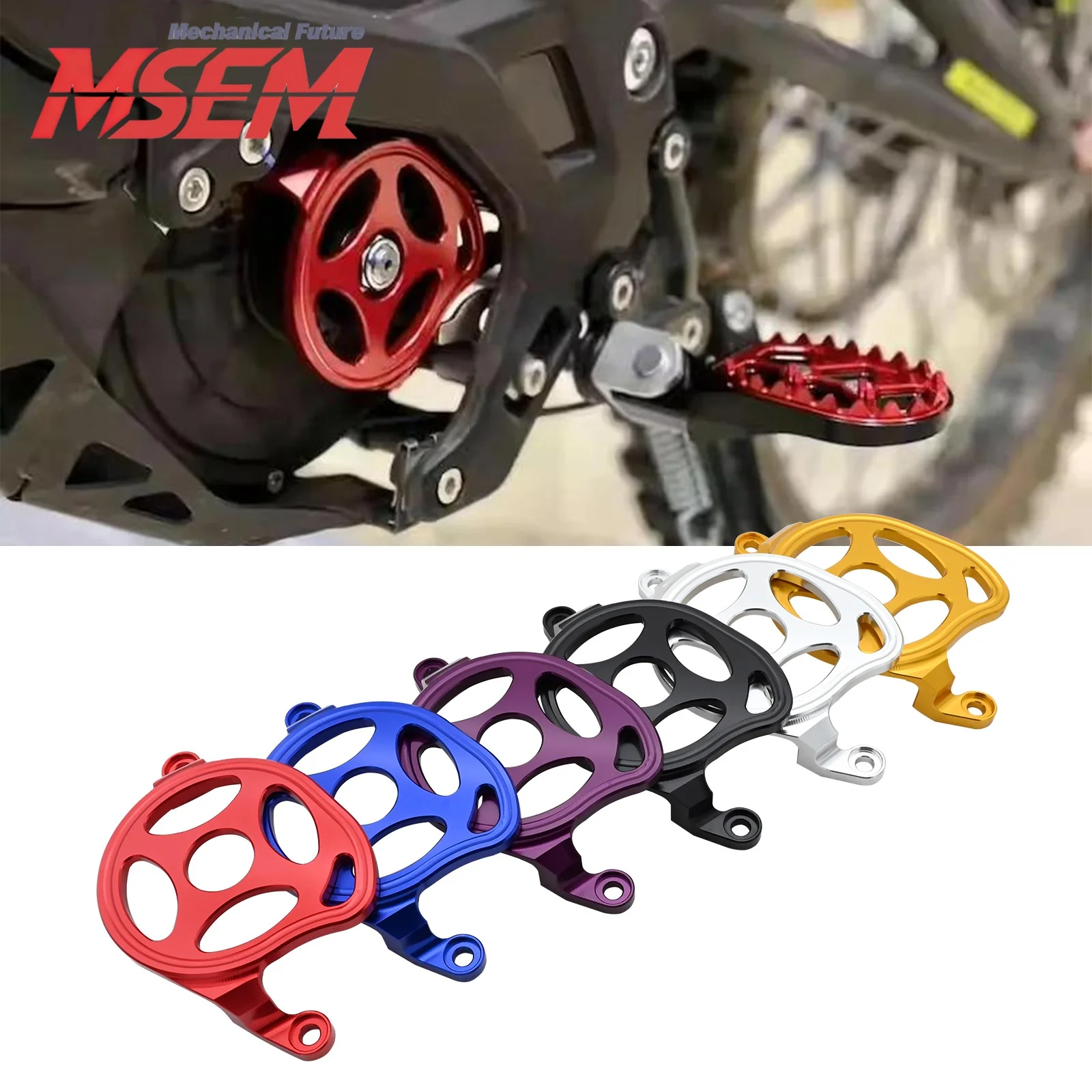

Upgraded Reinforced Belt Guard Motor Case Saver Protective Cover Replacement Accessories For SurRon Light Bee Series Segway