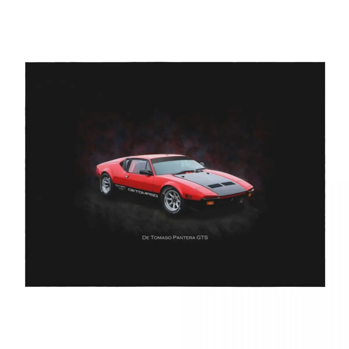

1972 De Tomaso Pantera GTS Throw Blanket Polar Hairy Picnic Hairys Blankets