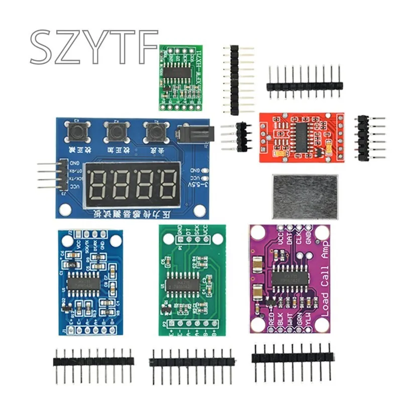 HX711 Dual-channel 24-bit Mini HX711 Weighing Sensor Dual-Channel 24 Bit Precision AD Module Pressure Sensor Microcontroller