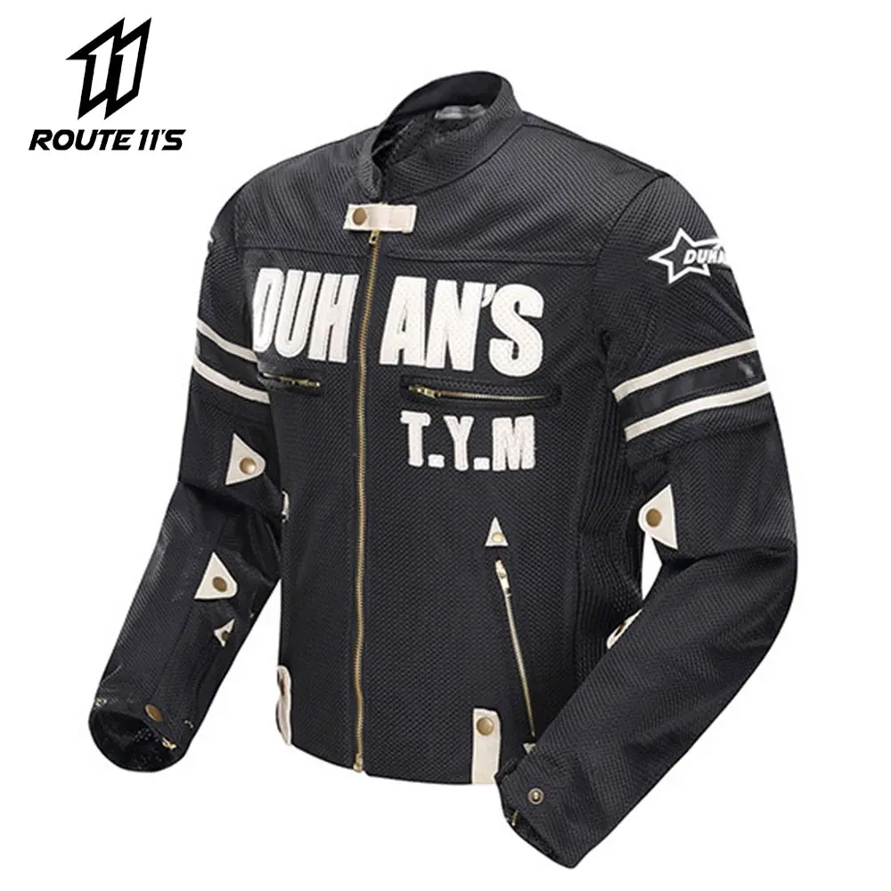 

Motorcycle Jacket Summer Breathable Motocross Jacket Wearable Moto Protector Riding Jacket Clothing Men Women Moto Chaqueta