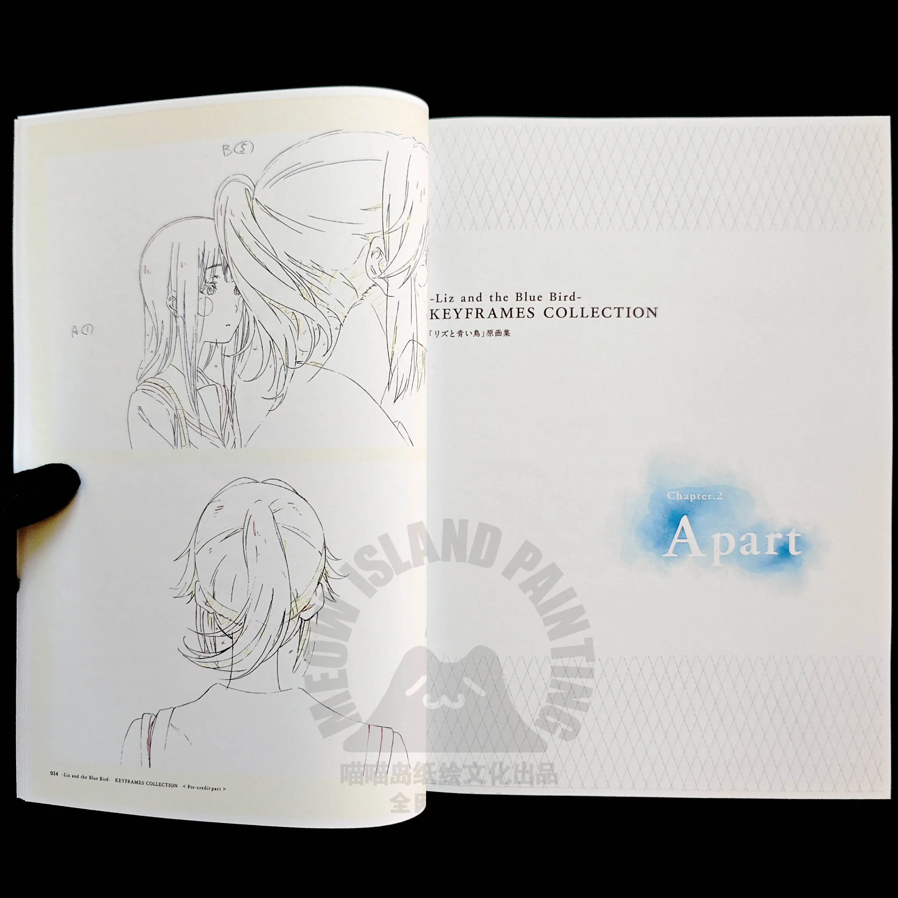 

Prequel Official Art Setting Collection, Character Action Storyboard & Background Art, Line Art & Full Color Book for Fans