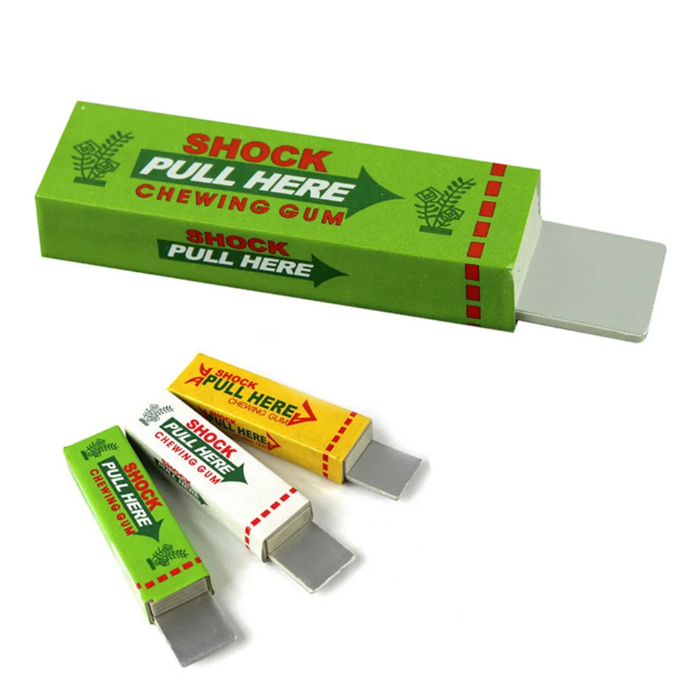 Choc électrique blague ChFukGum nervure tête choquante, jouet, gadget, farce, astuce, ち, drôle crique choc électrique ChFukGum, cadeau