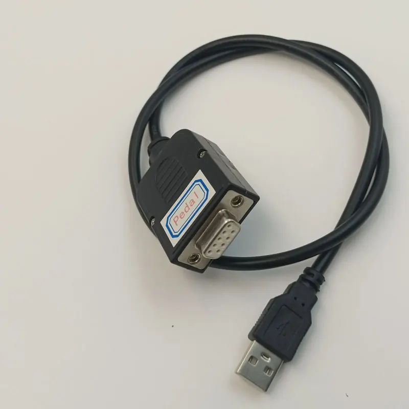 Pedal Adaptor USB Cable for Logitech G25 G27 G29 G920 G923 Pedals Adapter