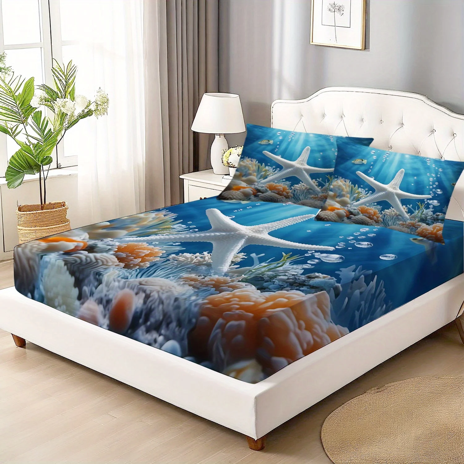 Ocean Star Fish Serenity Beddi - Baby Nursery Ocean Theme ulasan dan harga