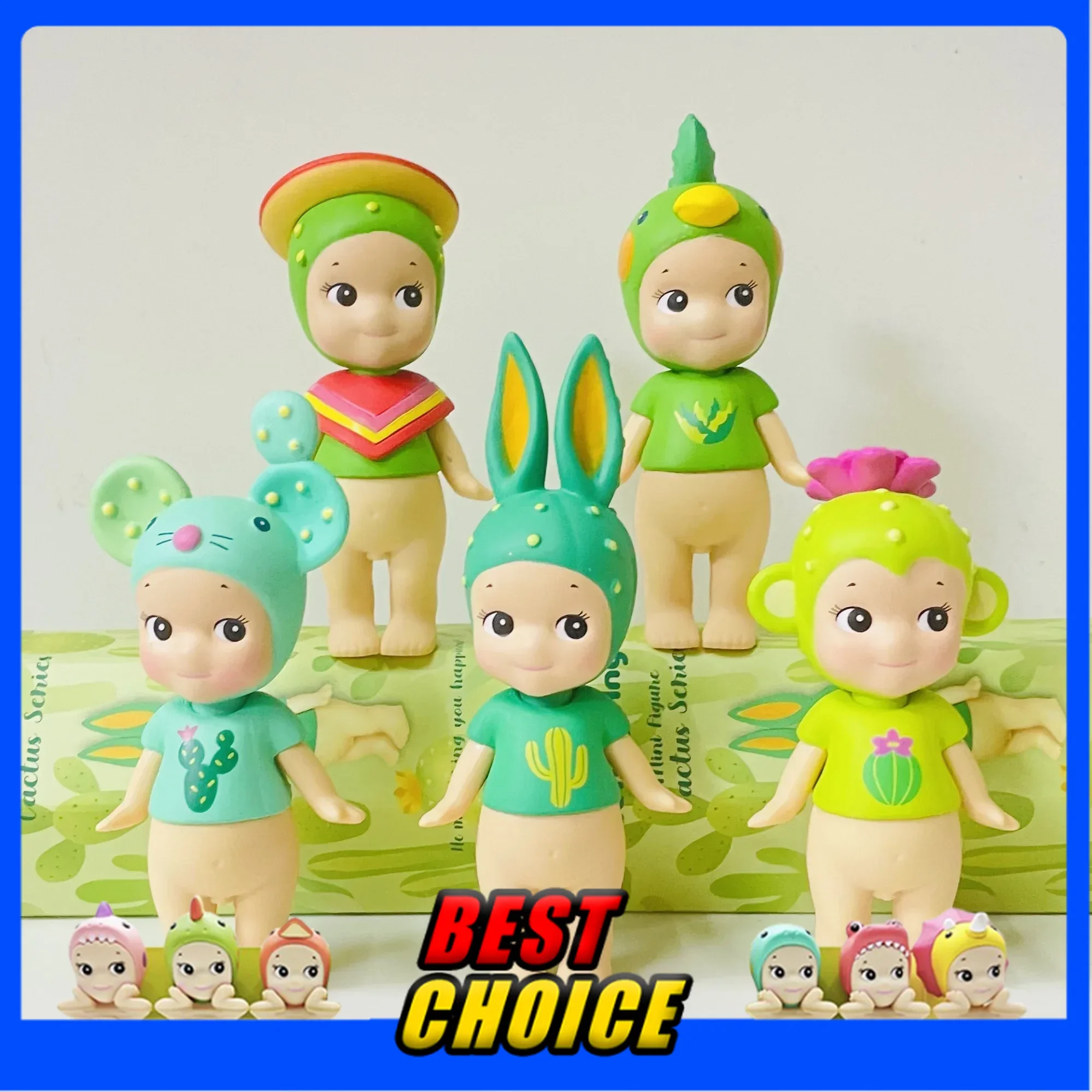 

1 Pc Cactus Series Sonny Angel Blind Box Anime Figures Ornaments Dolls Ideal for Kids as Christmas or Birthday Gifts