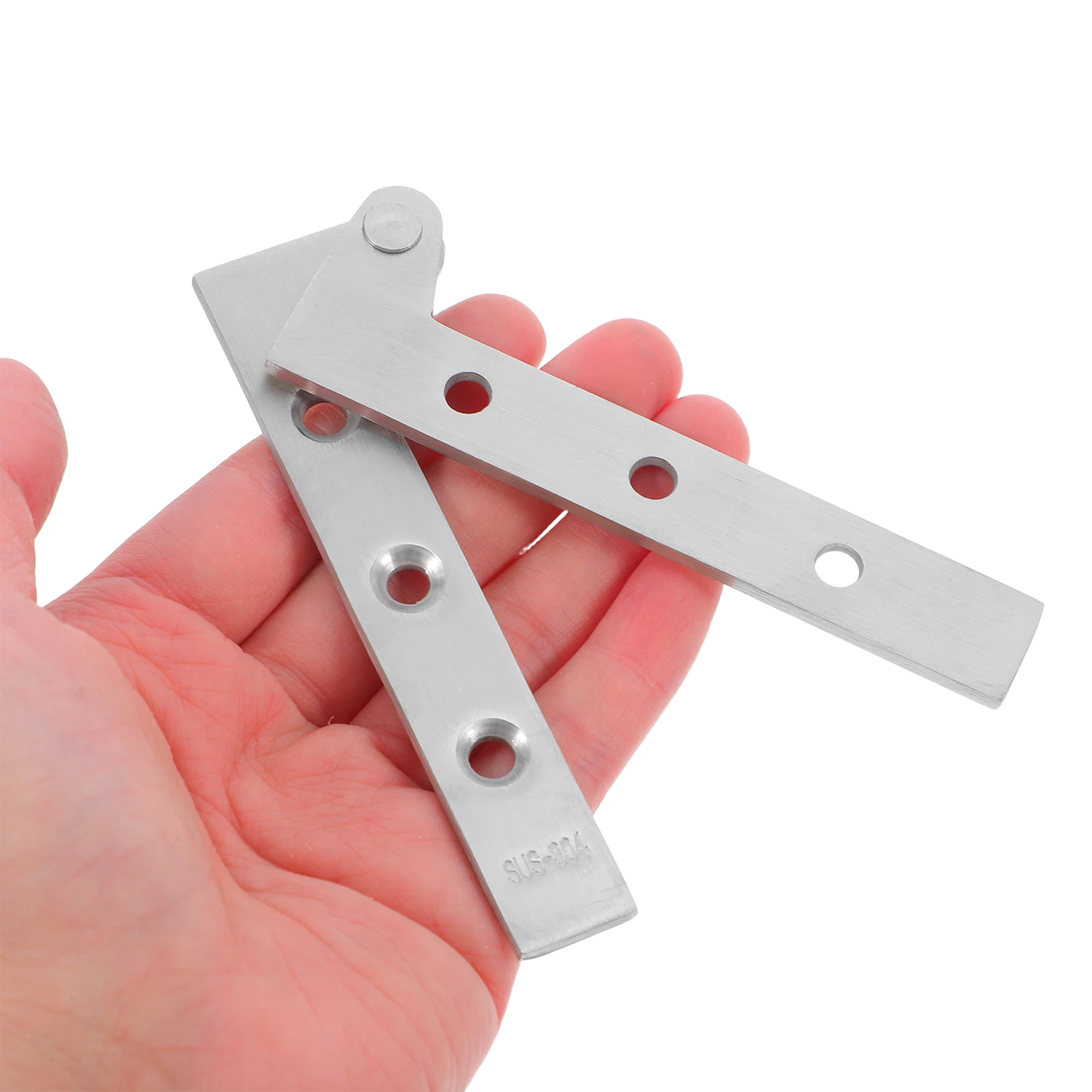 

4 Pcs Hinge -style Decorative Hinges Folding Door Concealed Cabinet Pivot