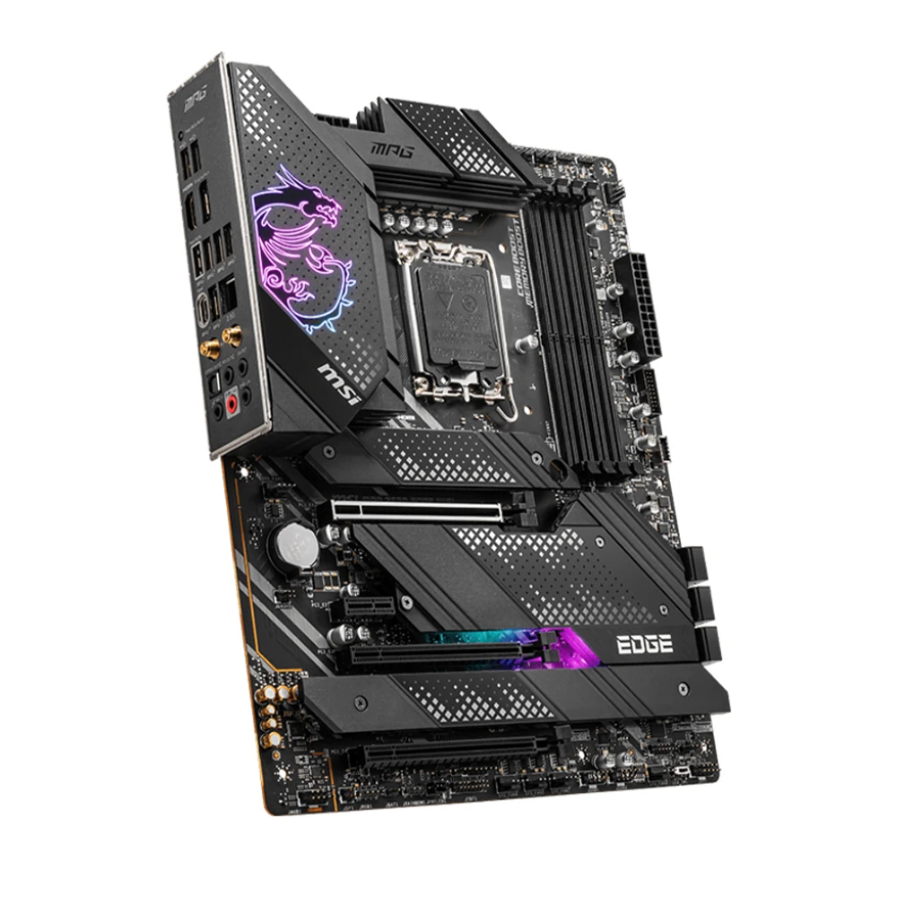 MSI MPG Z690 EDGE WIFI  Motherboard Support Socket LGA1700 i9-14900K i7-12700K i5-12600K CPU Intel Z690  4xDDR4 PCIe 3.0 ATX